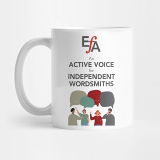 Active Voice for Independent Wordsmiths Mug